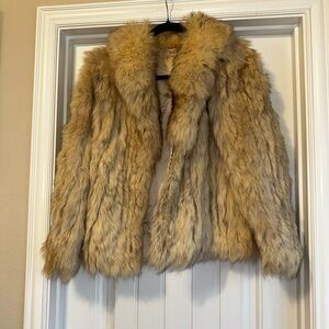 Vintage saga Fox fur coat - size S